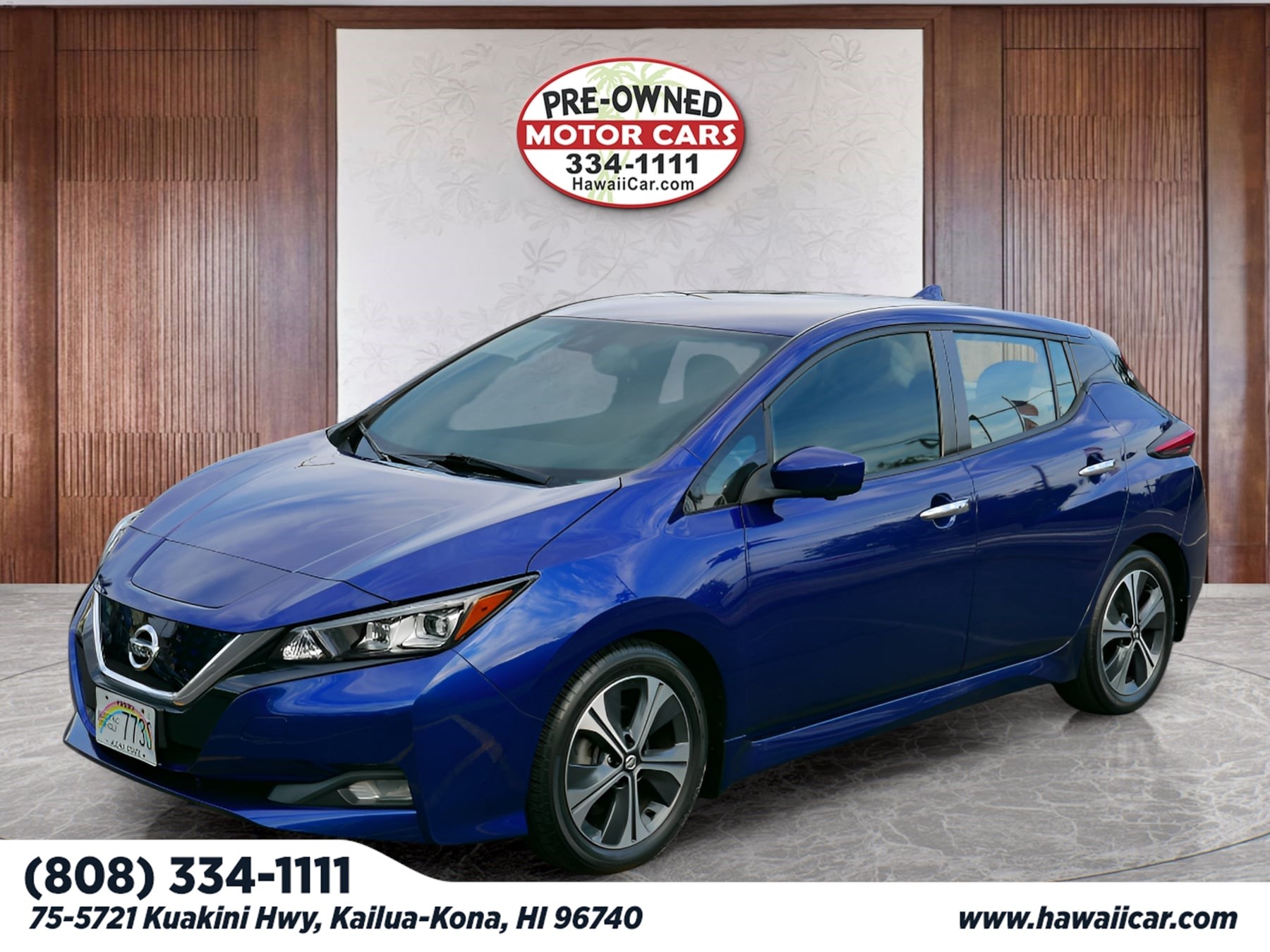 2021 Nissan Leaf SV's photo