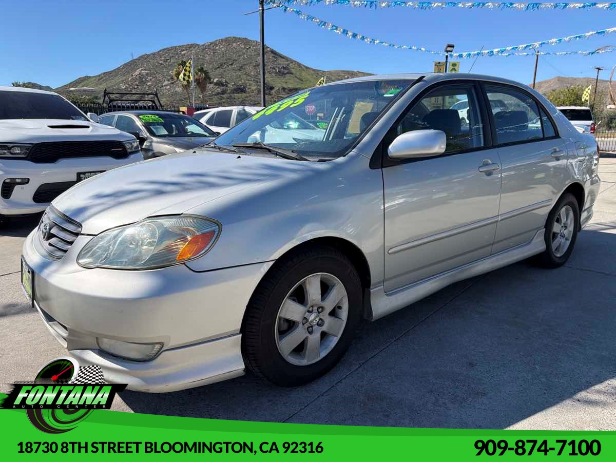 2003 Toyota Corolla S