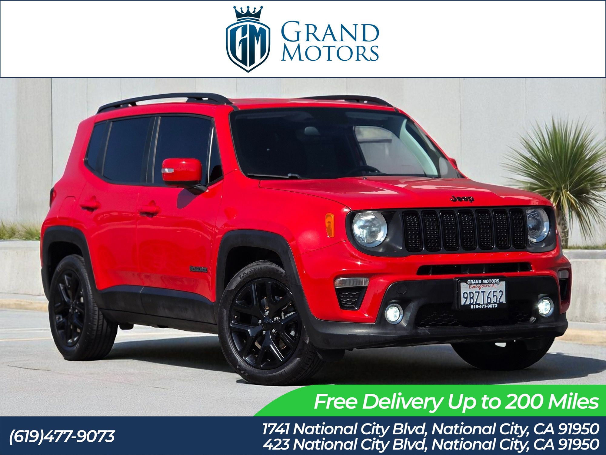 2019 Jeep Renegade Altitude Package