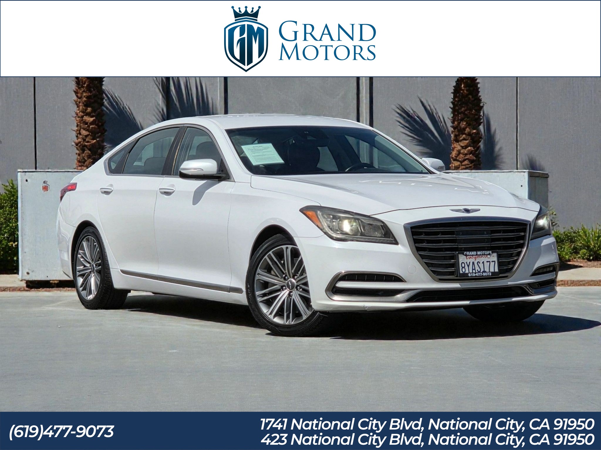 2018 GENESIS G80