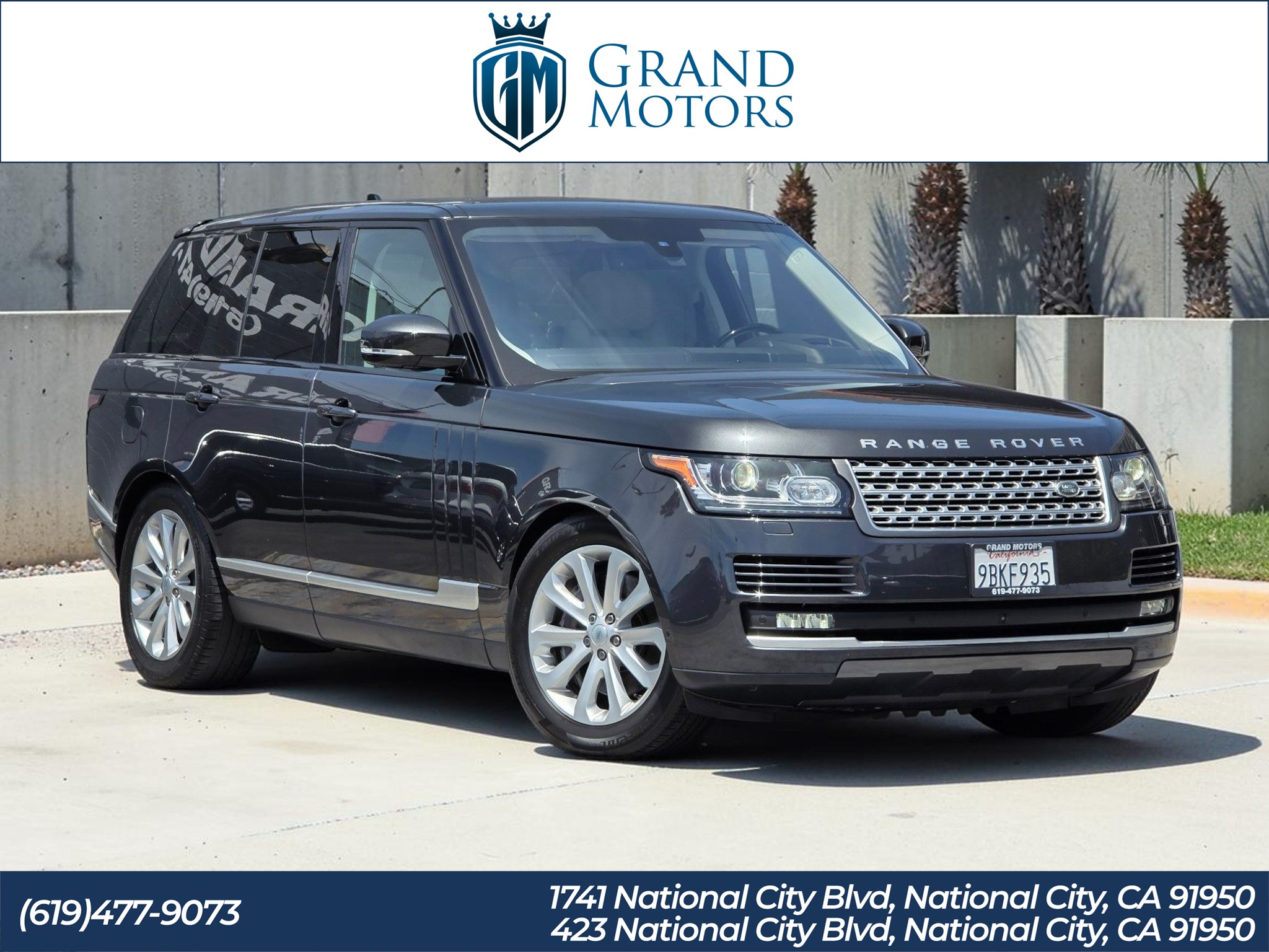 2016 Land Rover Range Rover HSE