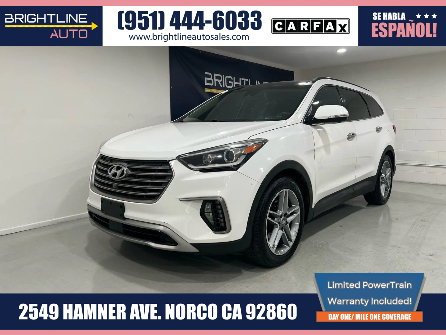 2017 Hyundai Santa Fe SE Ultimate