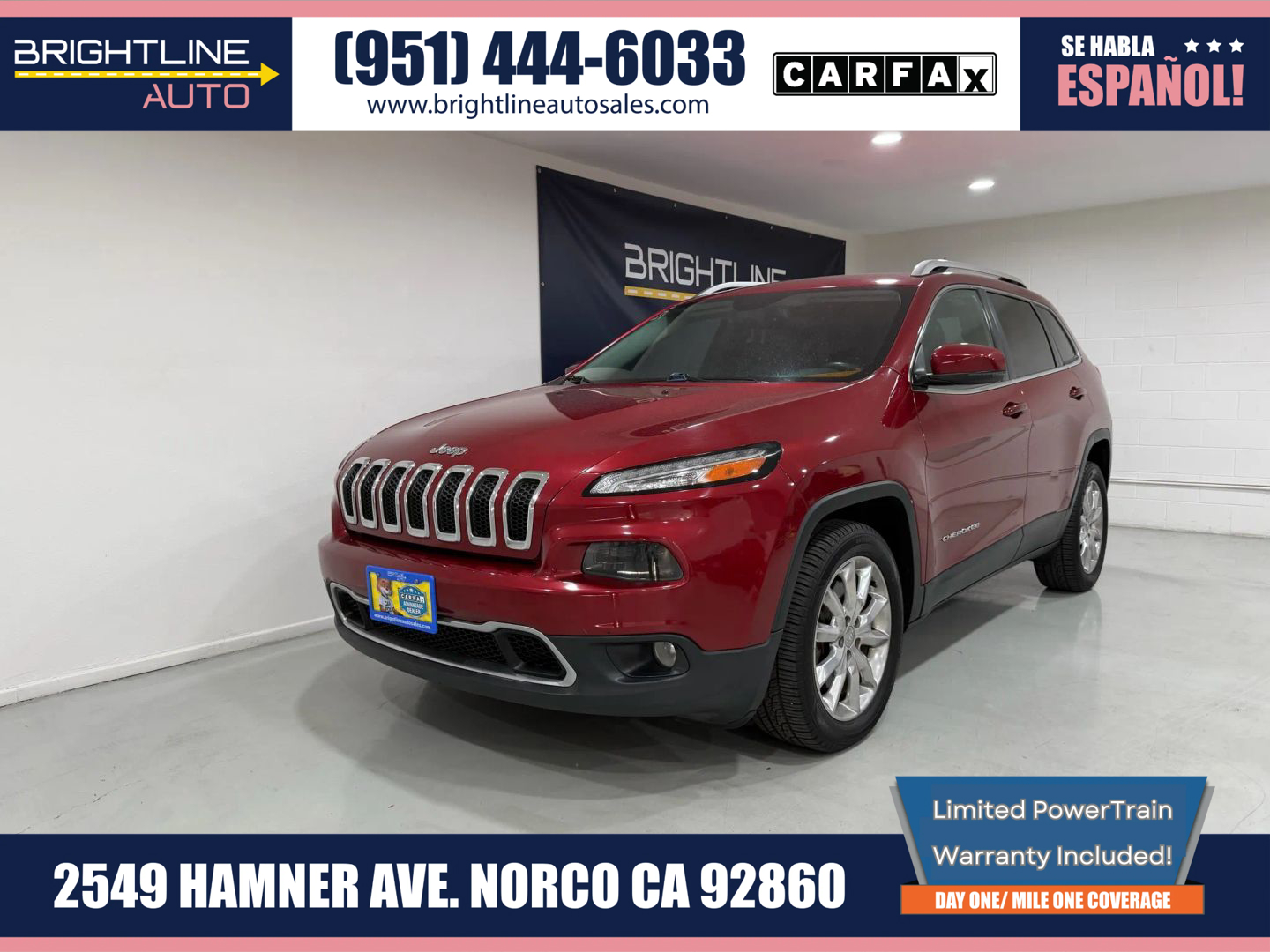 2016 Jeep Cherokee Limited