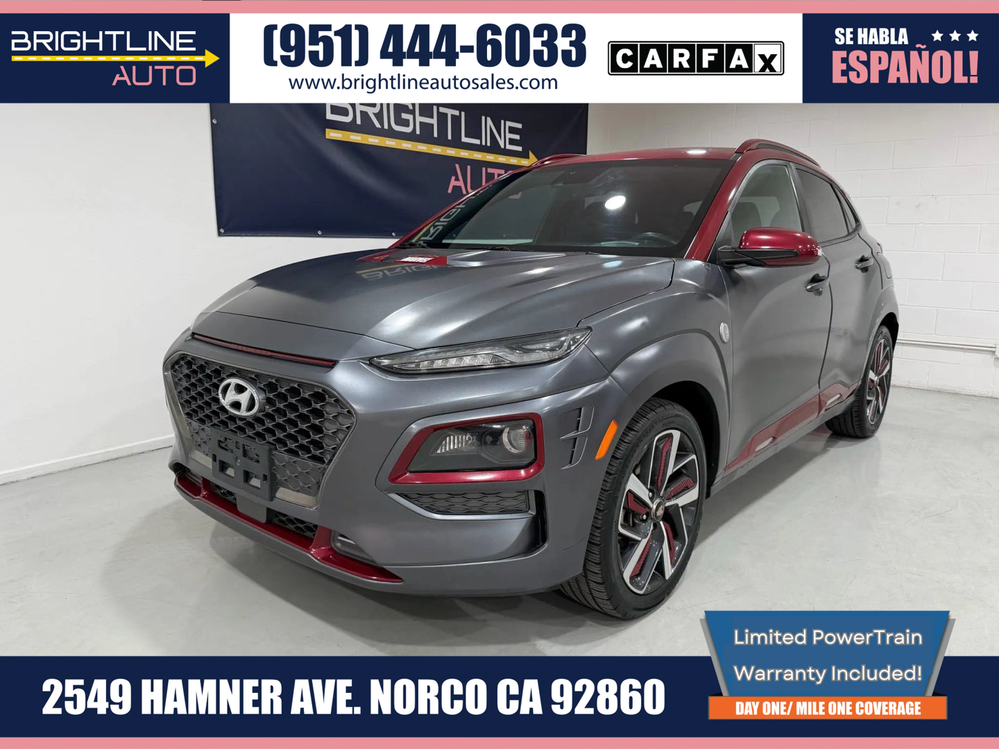 2019 Hyundai Kona Iron Man's photo