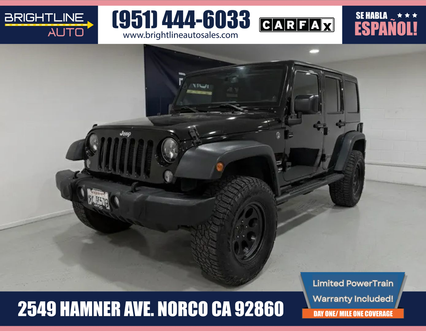 2014 Jeep Wrangler Unlimited Sport's photo