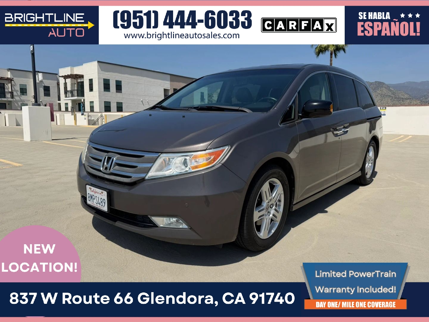 2012 Honda Odyssey Touring