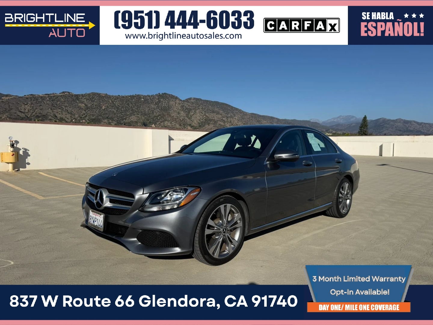 2018 Mercedes-Benz C-Class Sedan