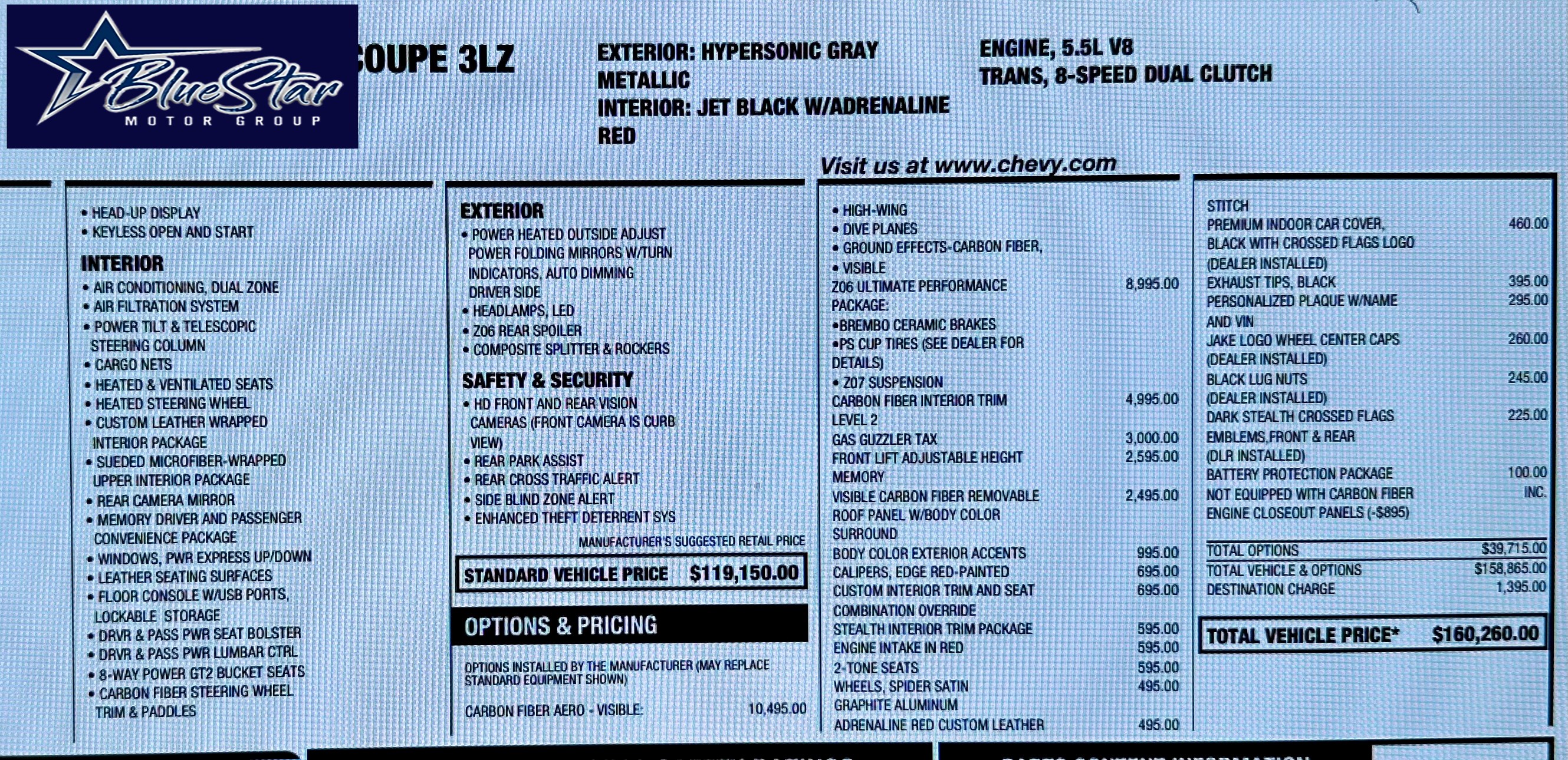 2023 Chevrolet Corvette 3LZ's photo