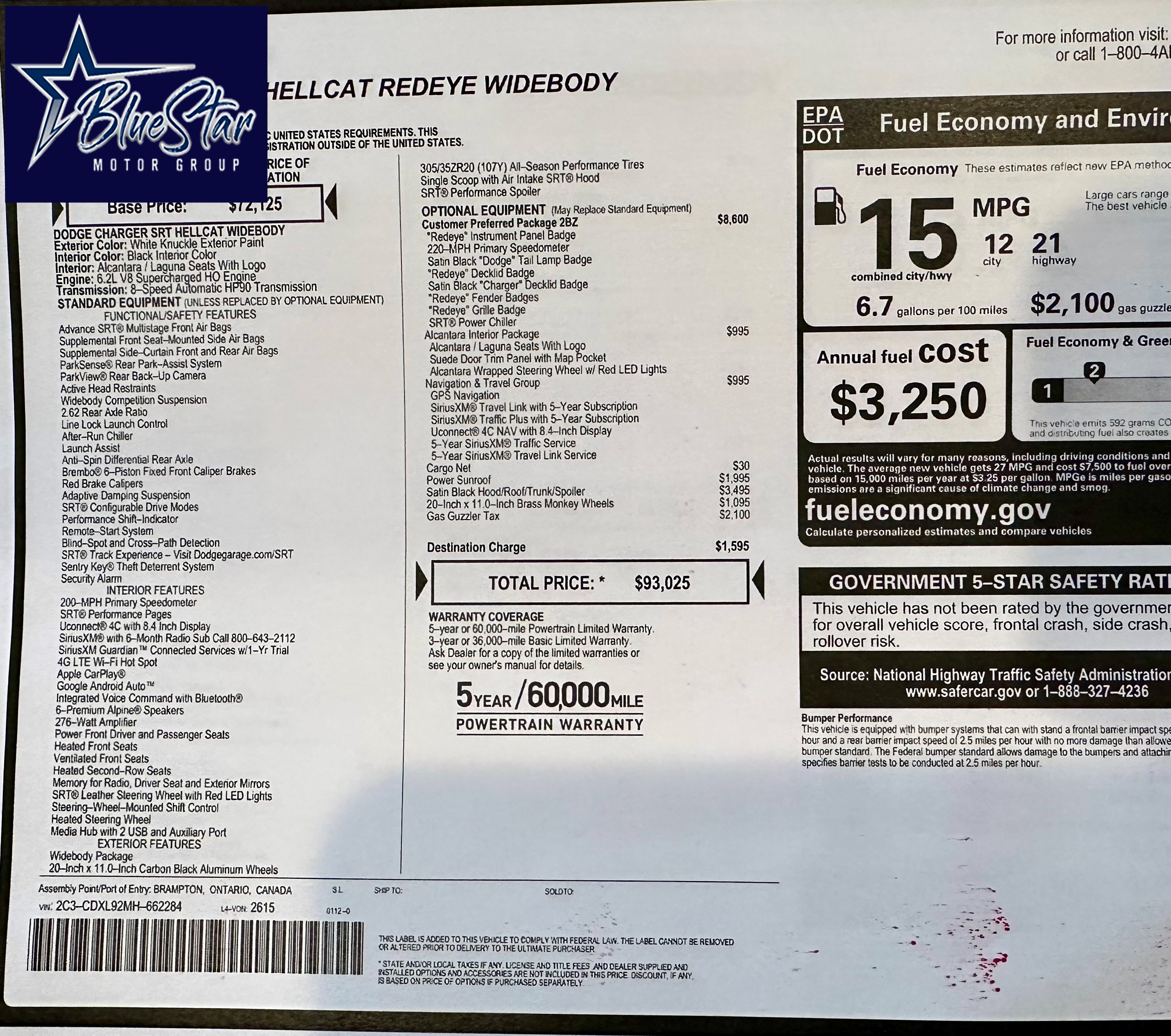 2021 Dodge Charger SRT's photo