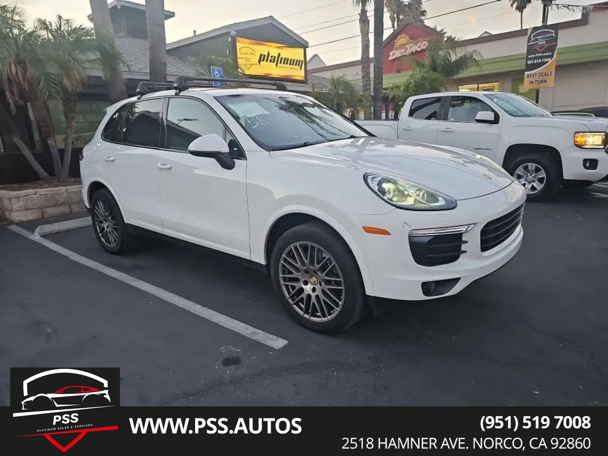 2017 Porsche Cayenne Platinum Edition