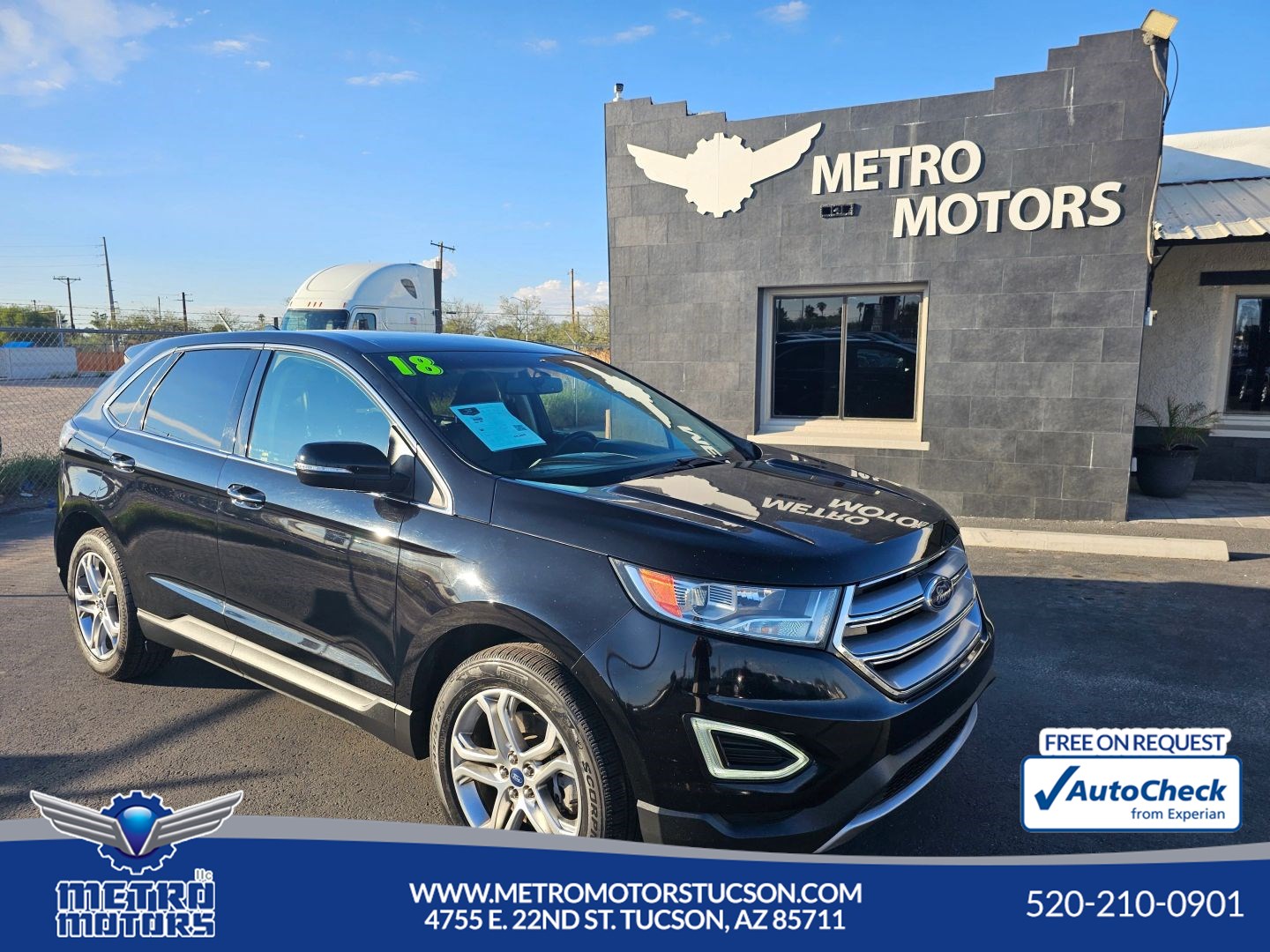 2018 Ford Edge Titanium's photo