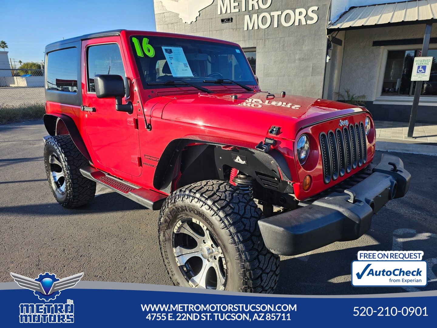 2016 Jeep Wrangler Sport's photo