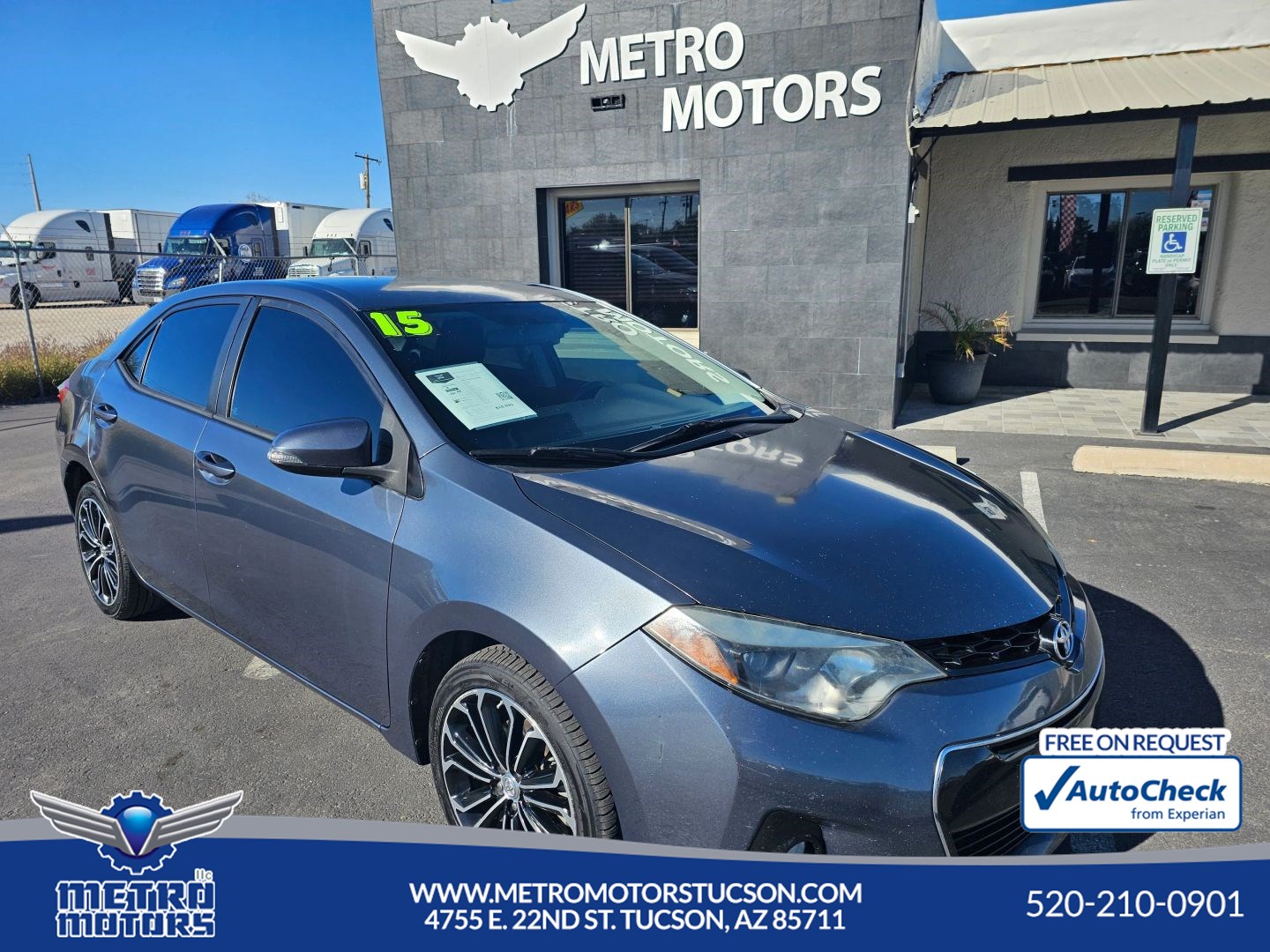 2015 Toyota Corolla S