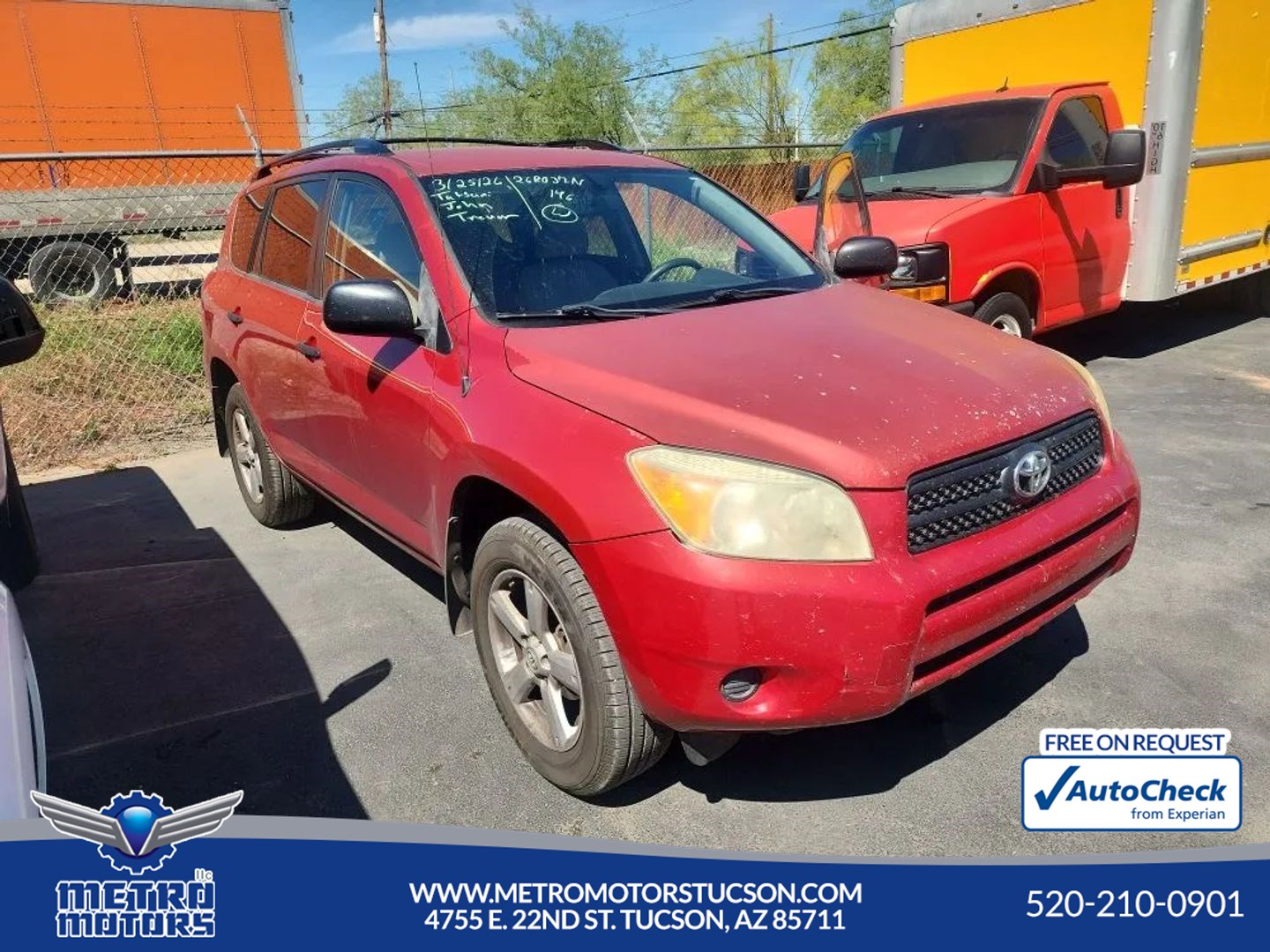 2008 Toyota RAV4 Base