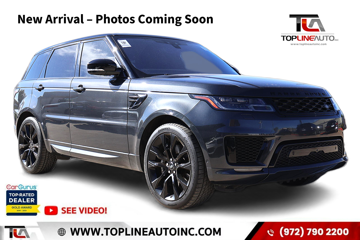 2021 Land Rover Range Rover Sport HST