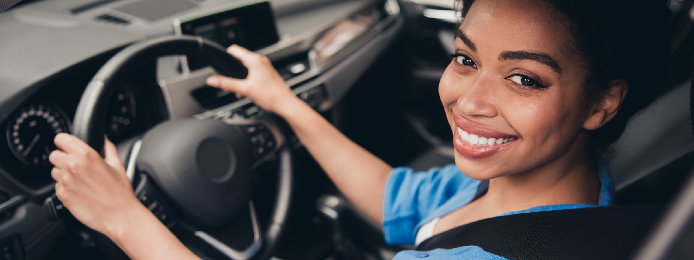 Driver Behind The Wheel