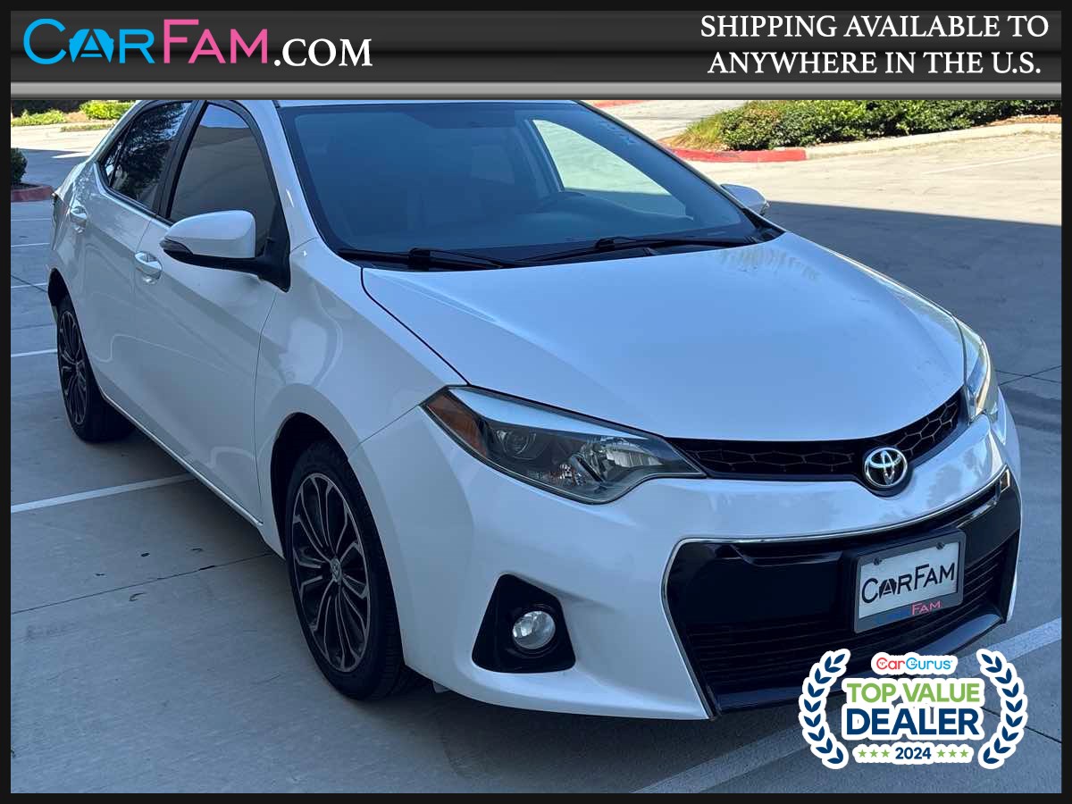 2016 Toyota Corolla S Plus