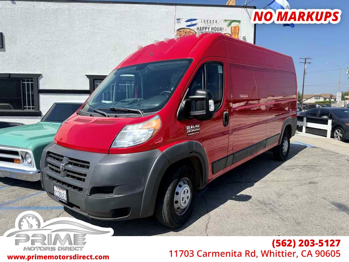 2017 RAM ProMaster Cargo Van