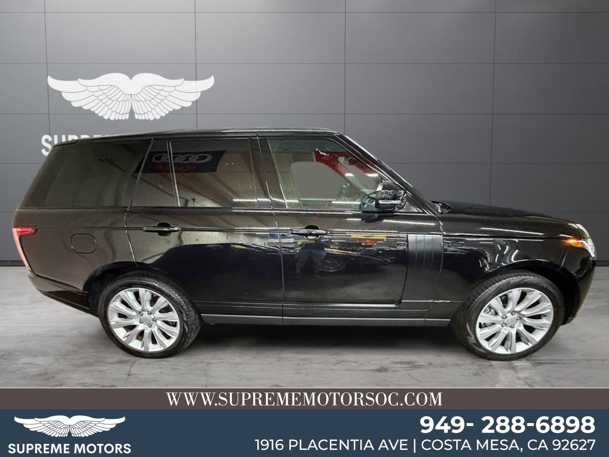 2018 Land Rover Range Rover Supercharged