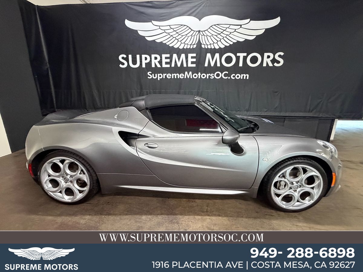 2018 Alfa Romeo 4C Base