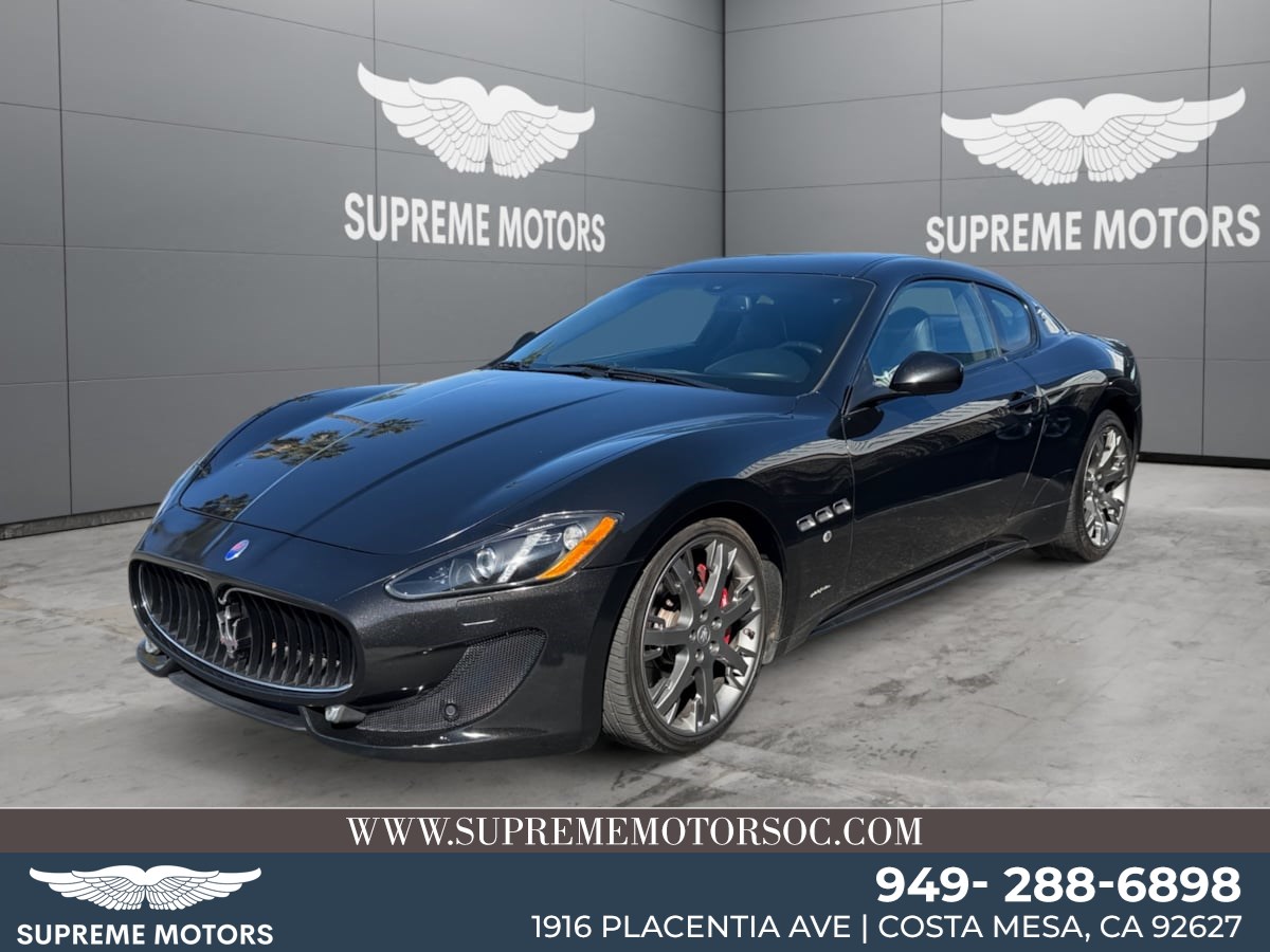 2013 Maserati GranTurismo MC