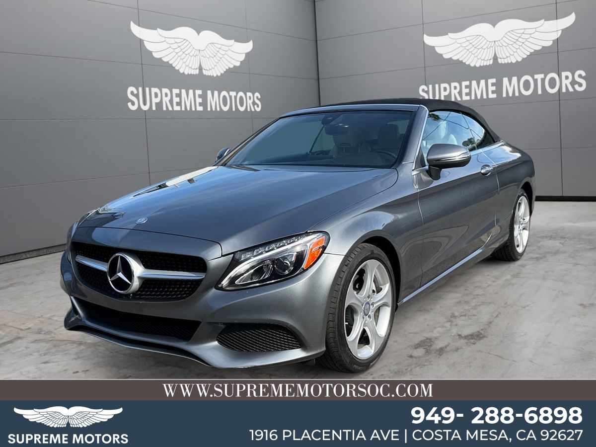 2017 Mercedes-Benz C-Class Cabriolet C300