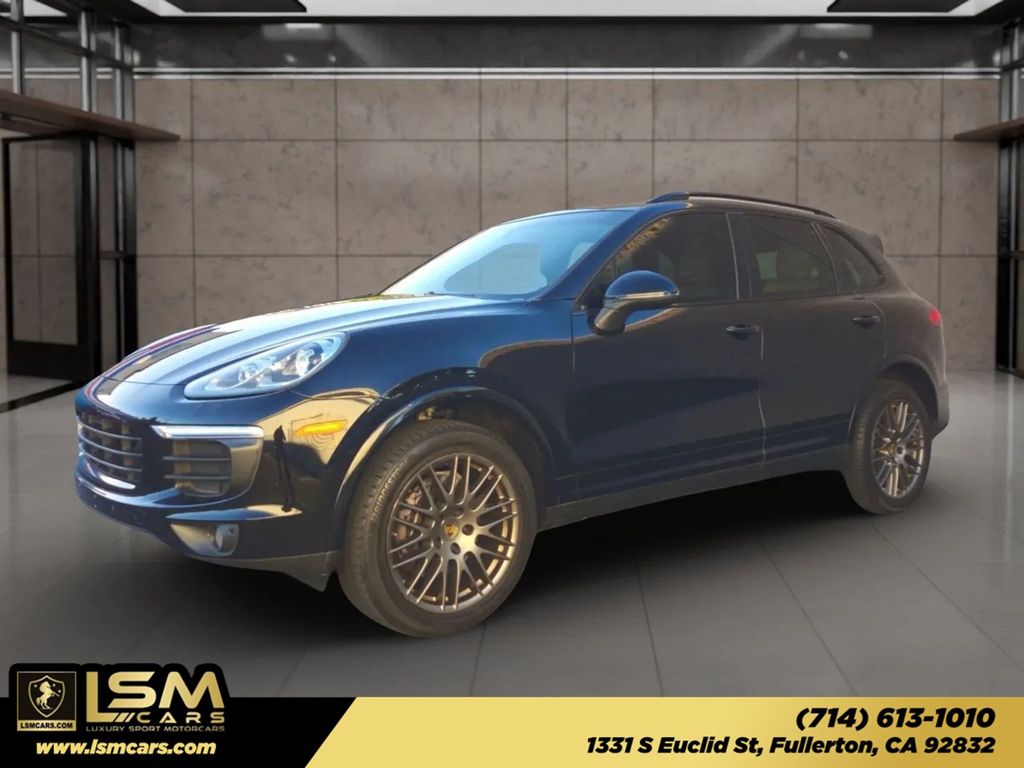 2018 Porsche Cayenne Platinum Edition's photo