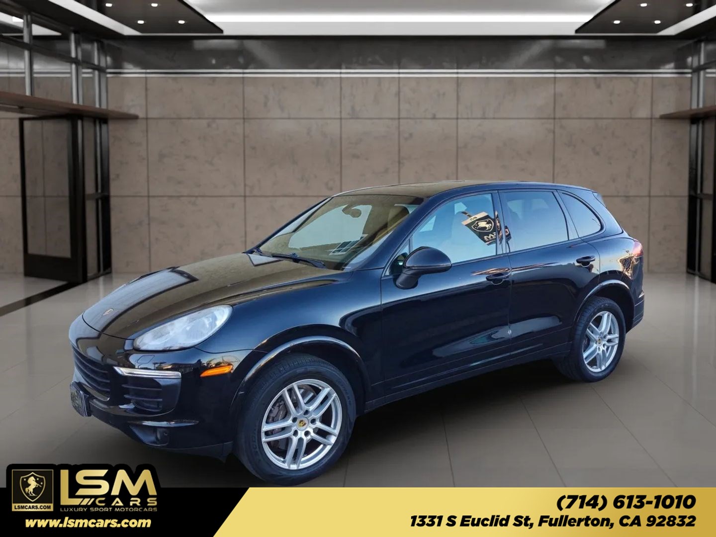 2018 Porsche Cayenne Platinum Edition