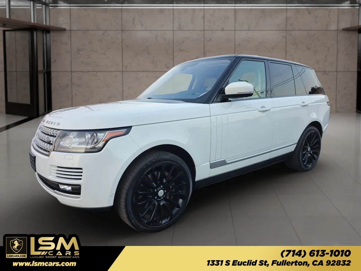 2016 Land Rover Range Rover HSE