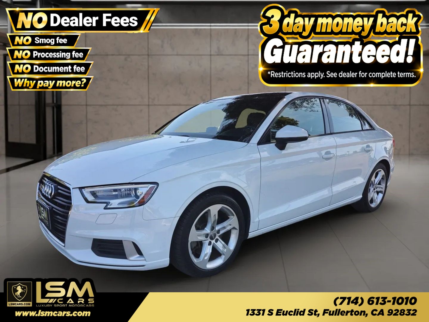 2017 Audi A3 Sedan Premium