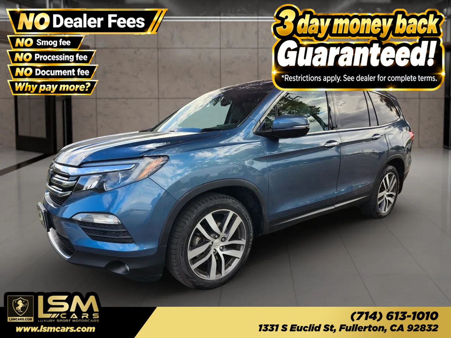 2016 Honda Pilot Touring