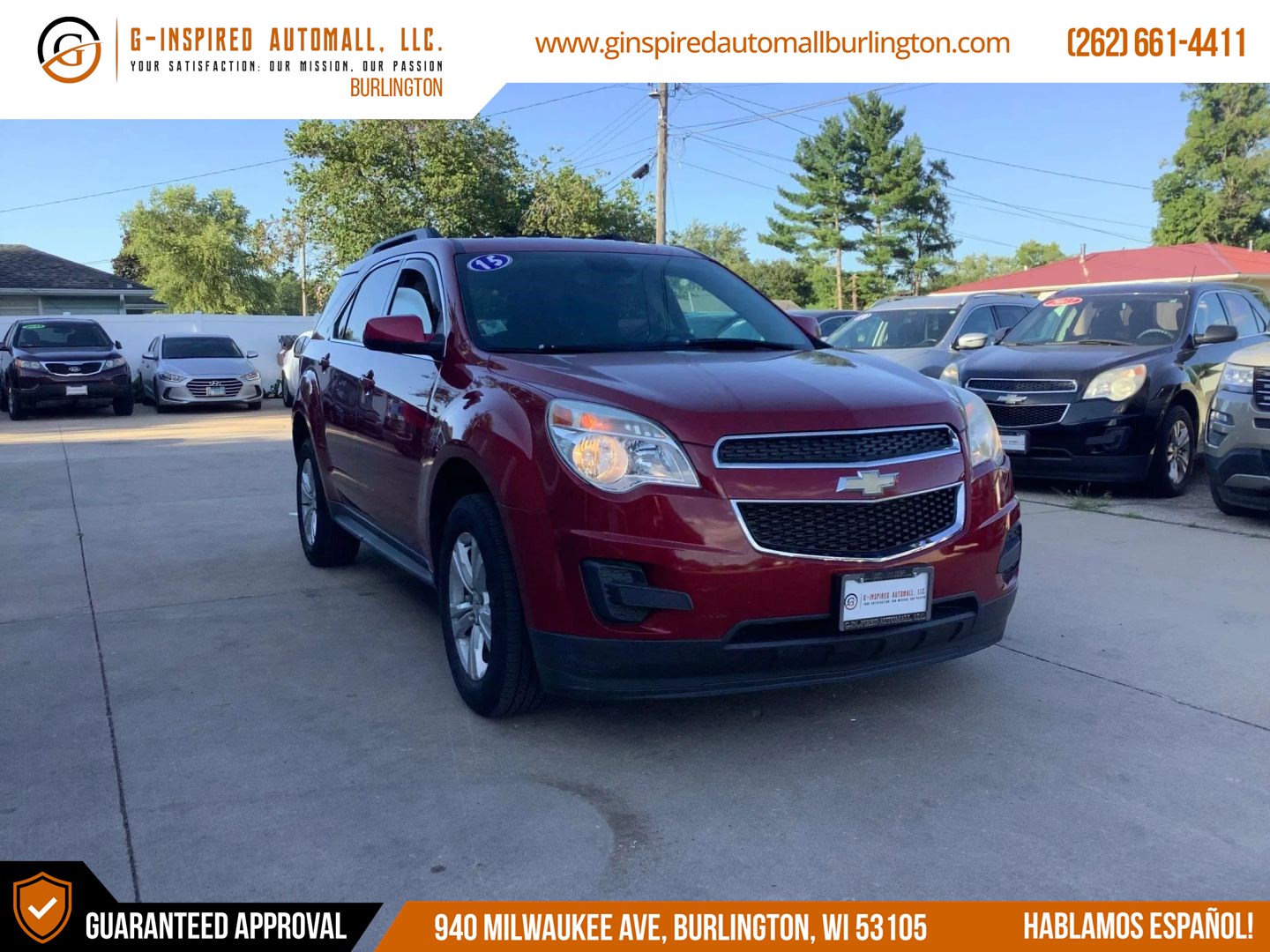 2015 Chevrolet Equinox 1LT