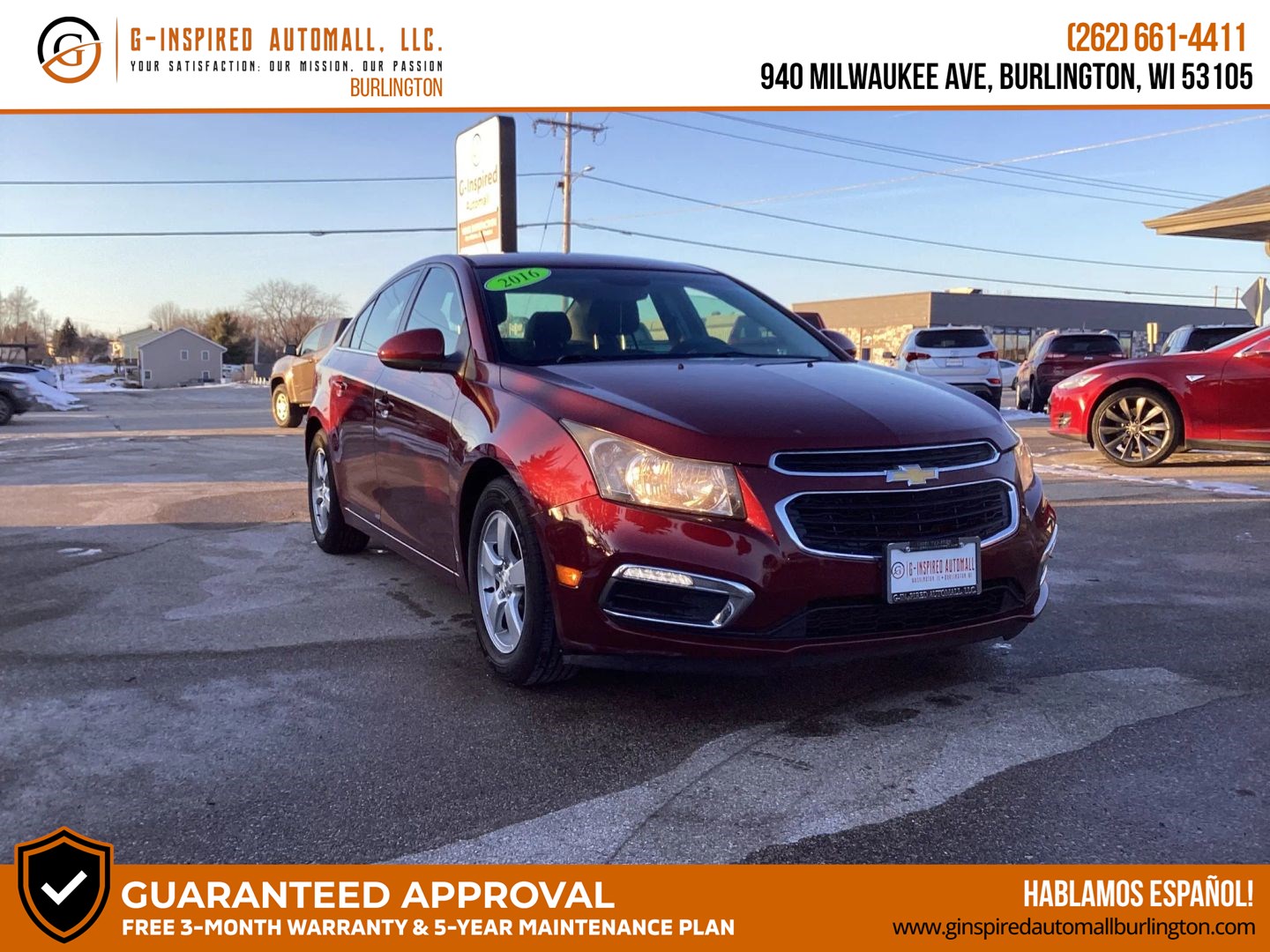 2016 Chevrolet Cruze Limited