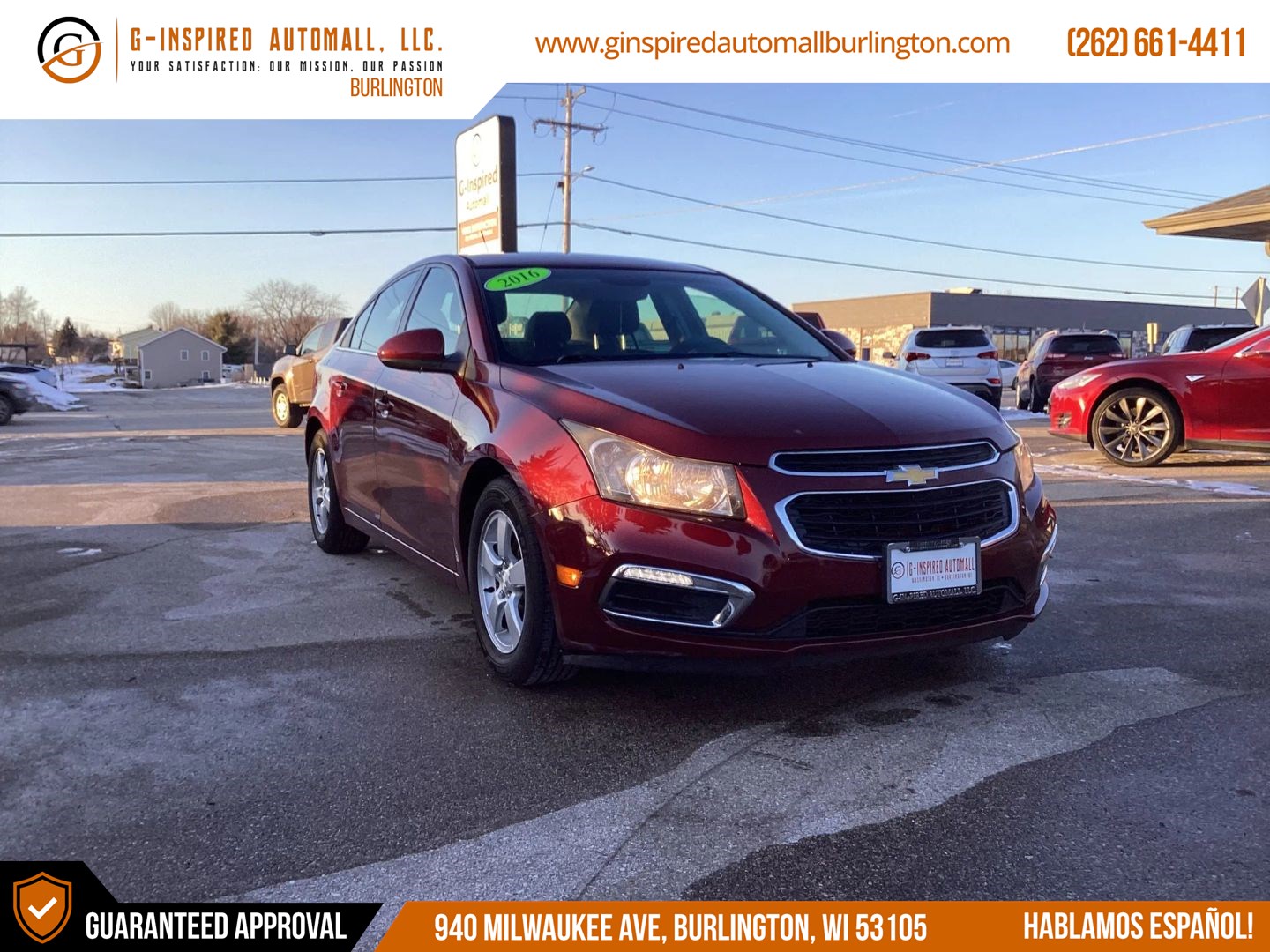 2016 Chevrolet Cruze Limited 1LT