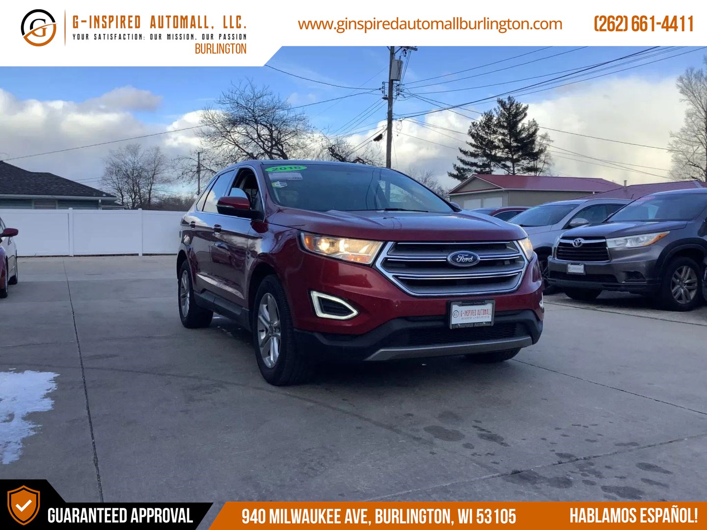 2016 Ford Edge SEL