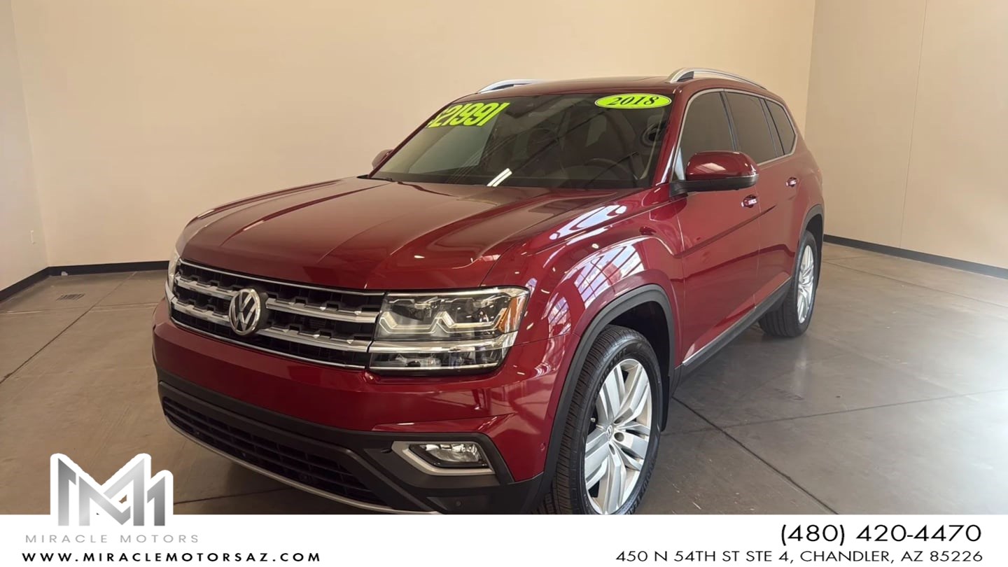 2018 Volkswagen Atlas SEL Premium