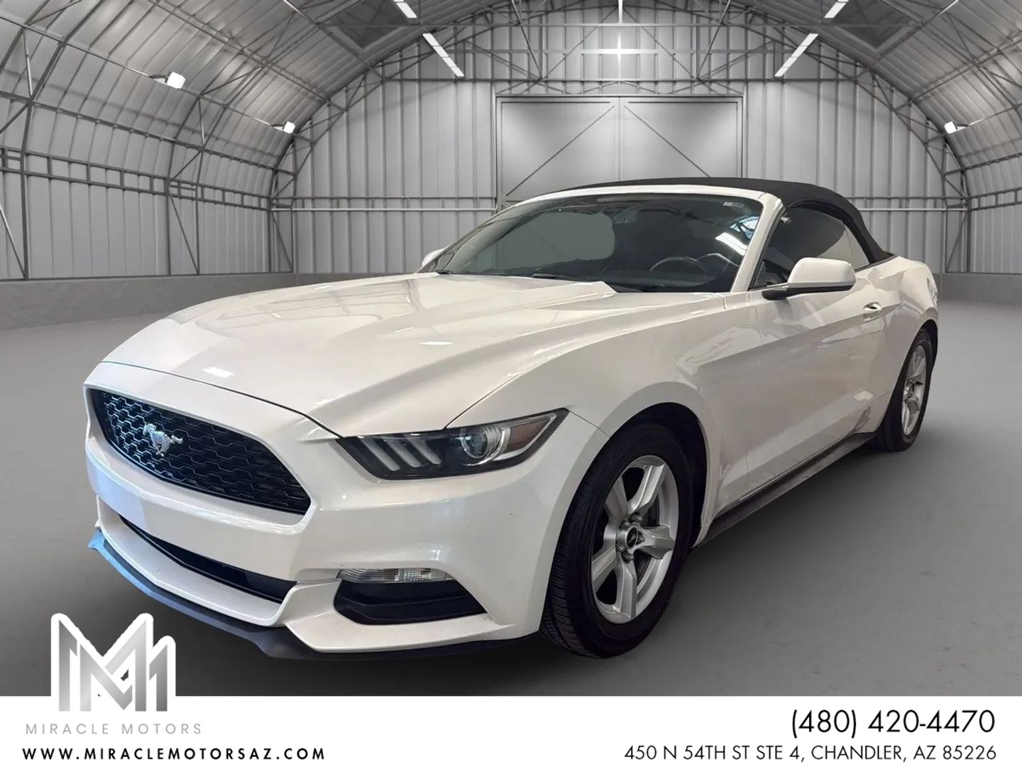 2017 Ford Mustang V6 Convertible's photo