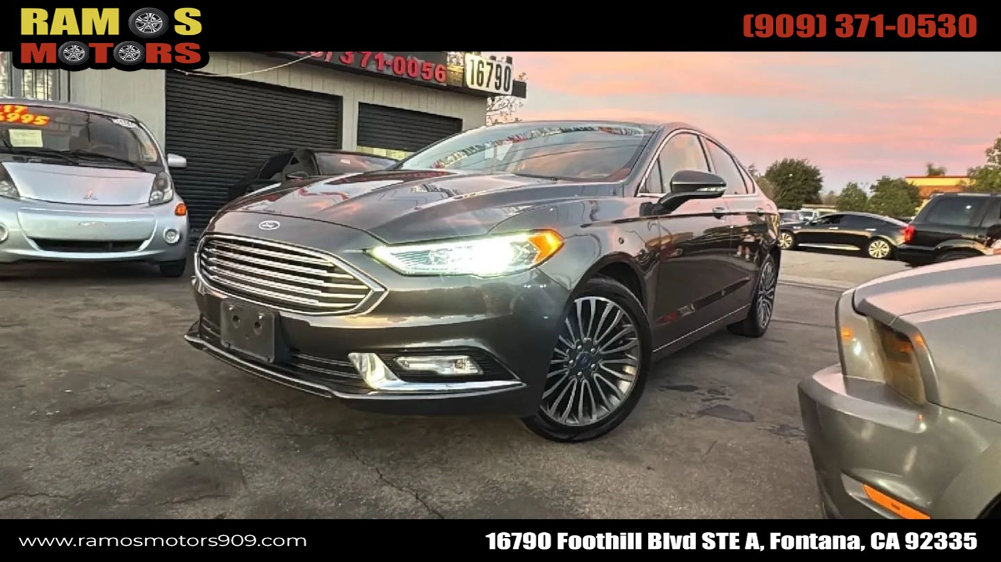 2018 Ford Fusion Titanium