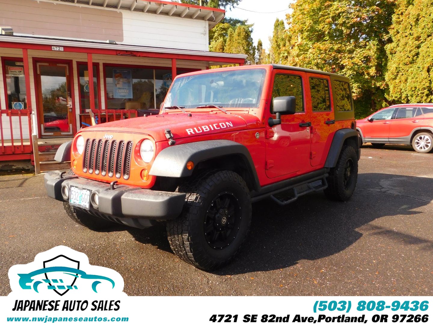 2012 Jeep Wrangler Unlimited Rubicon