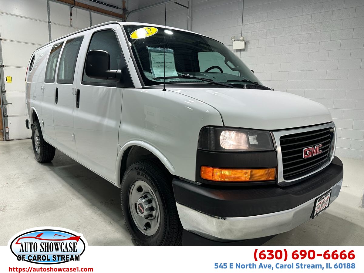 2017 GMC Savana Cargo Work Van