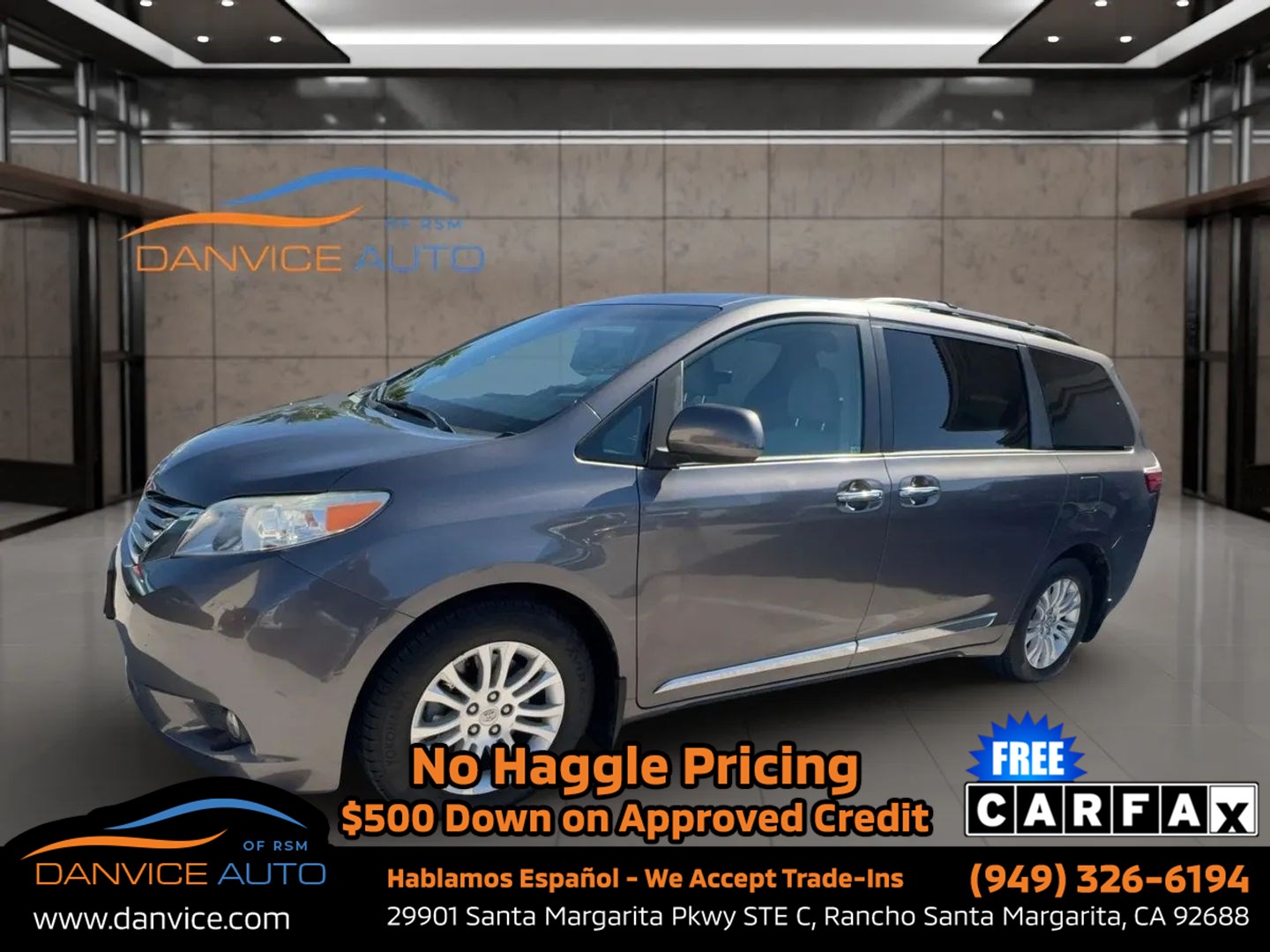 2015 Toyota Sienna XLE Premium