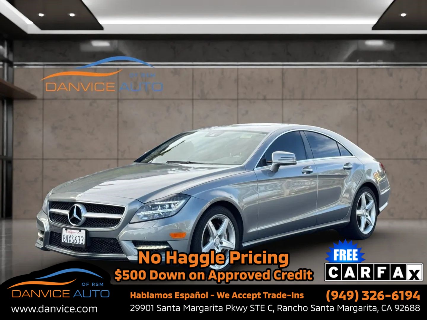 2014 Mercedes-Benz CLS-Class CLS550