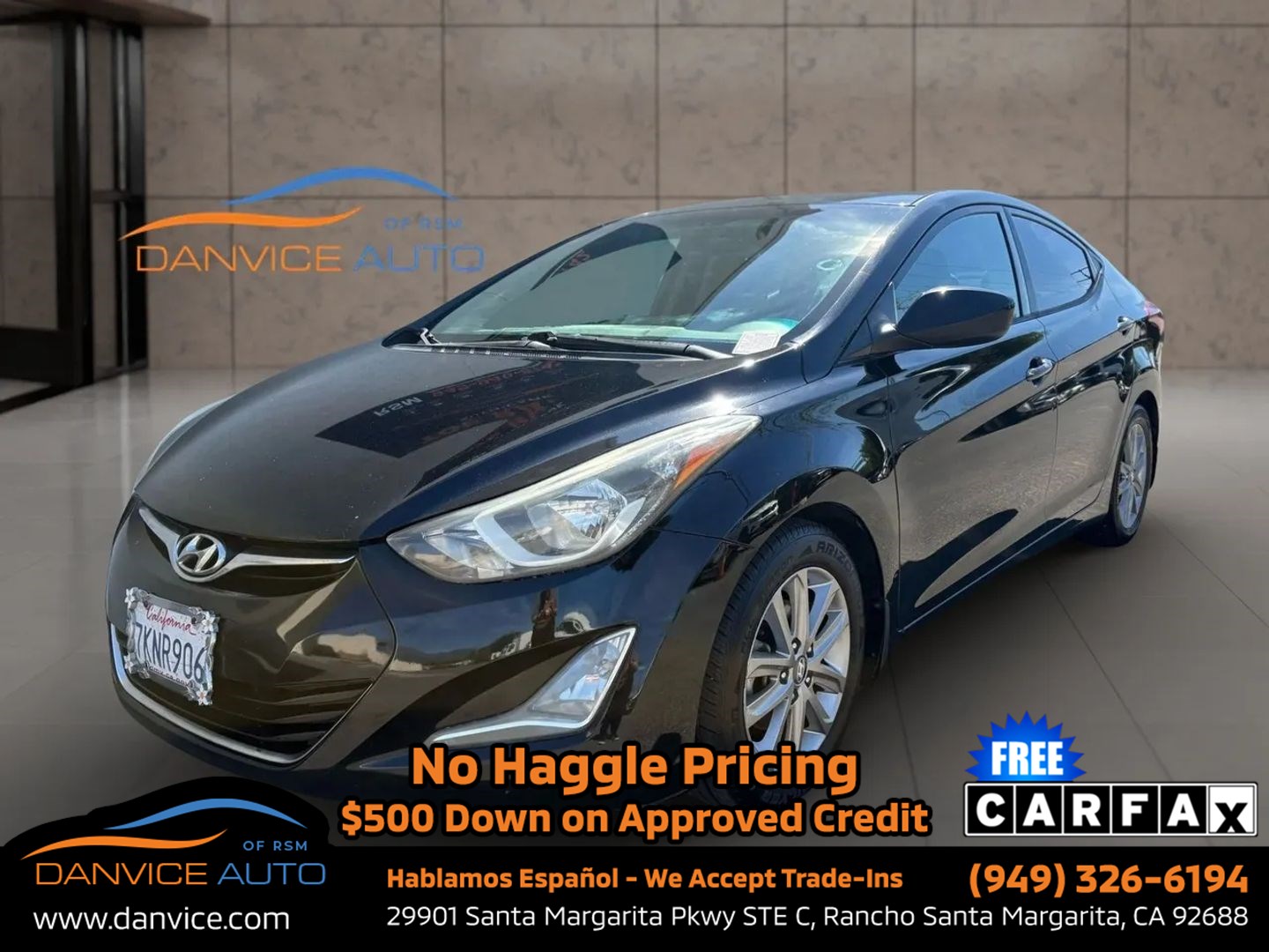 2015 Hyundai Elantra SE