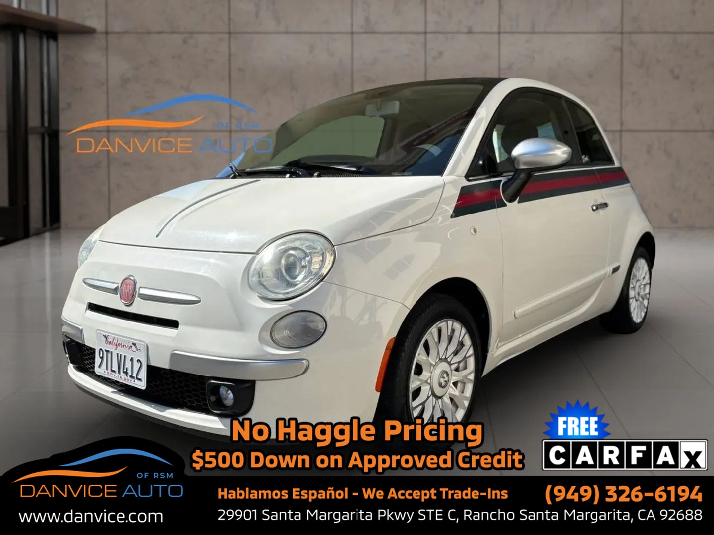2012 FIAT 500 Lounge