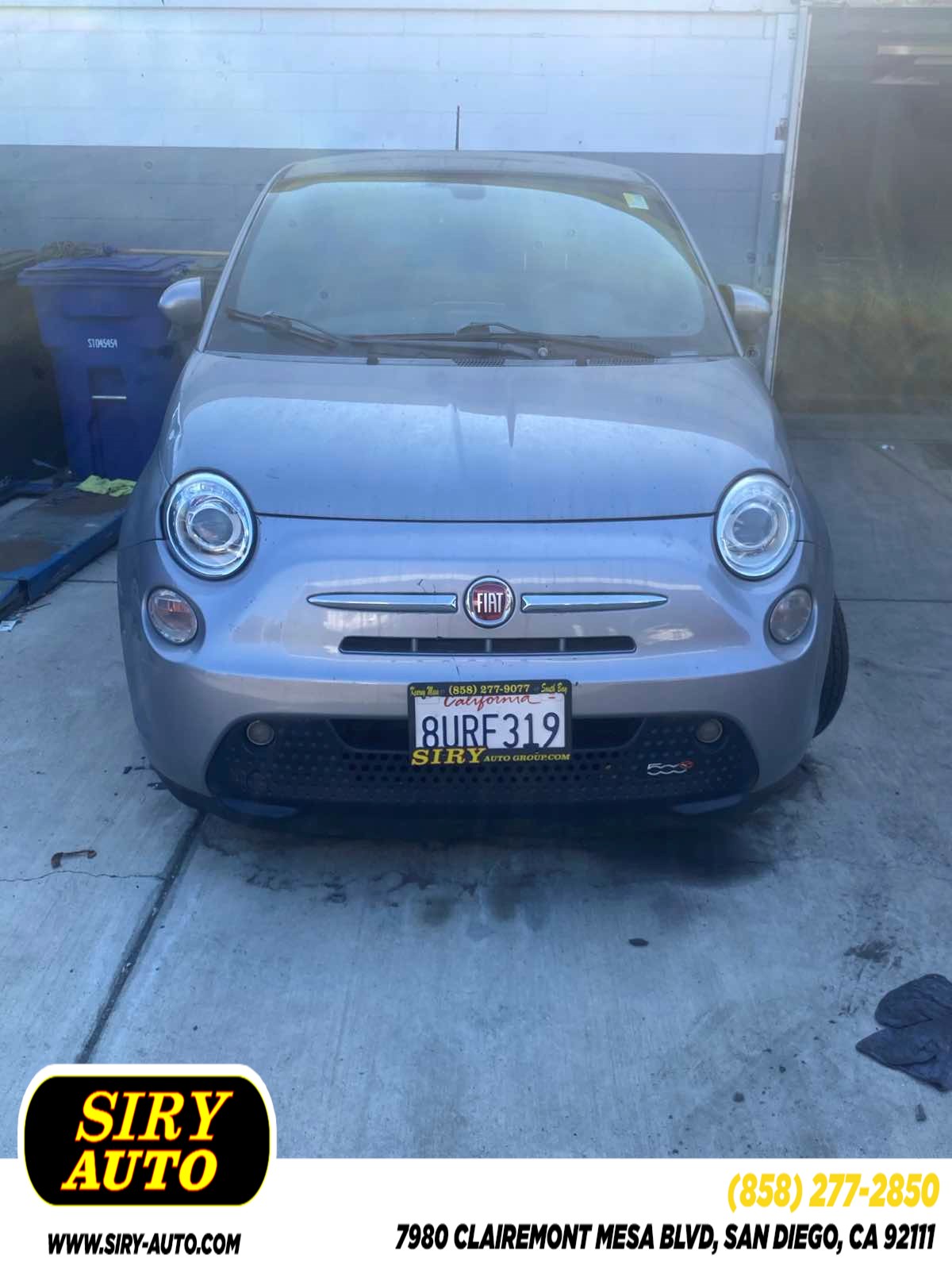 2016 FIAT 500e Battery Electric