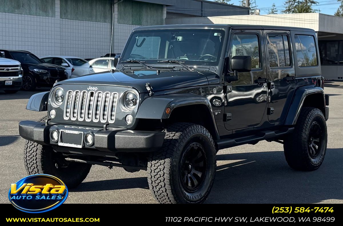 2016 Jeep Wrangler Unlimited Sahara