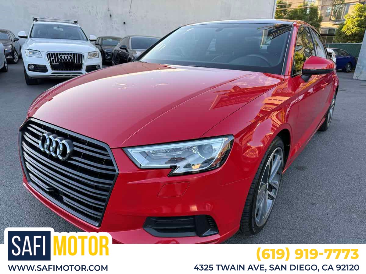 2019 Audi A3 Sedan Premium