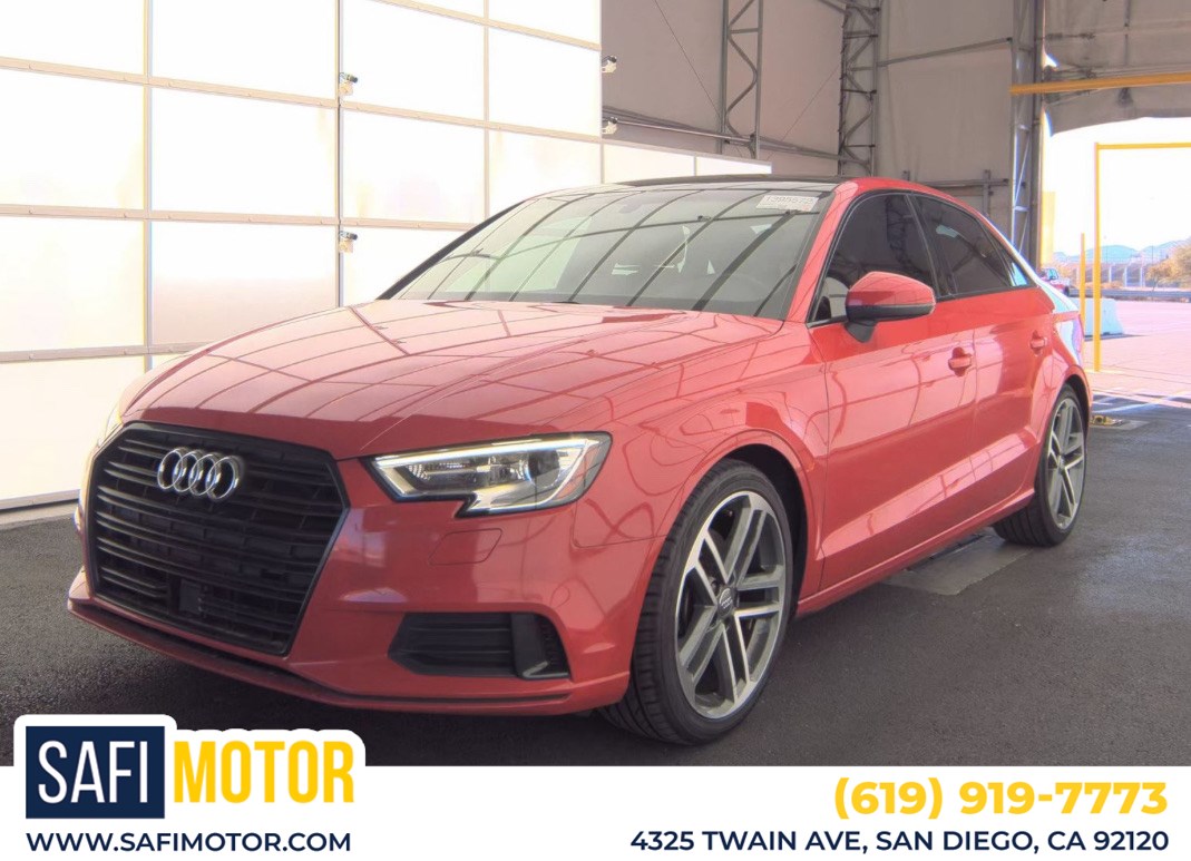 2019 Audi A3 Sedan Premium