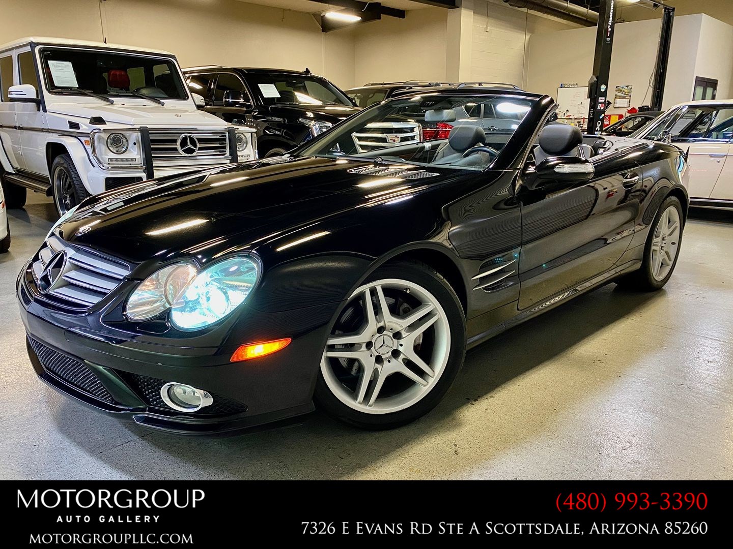 2007 Mercedes-Benz SL-Class SL550