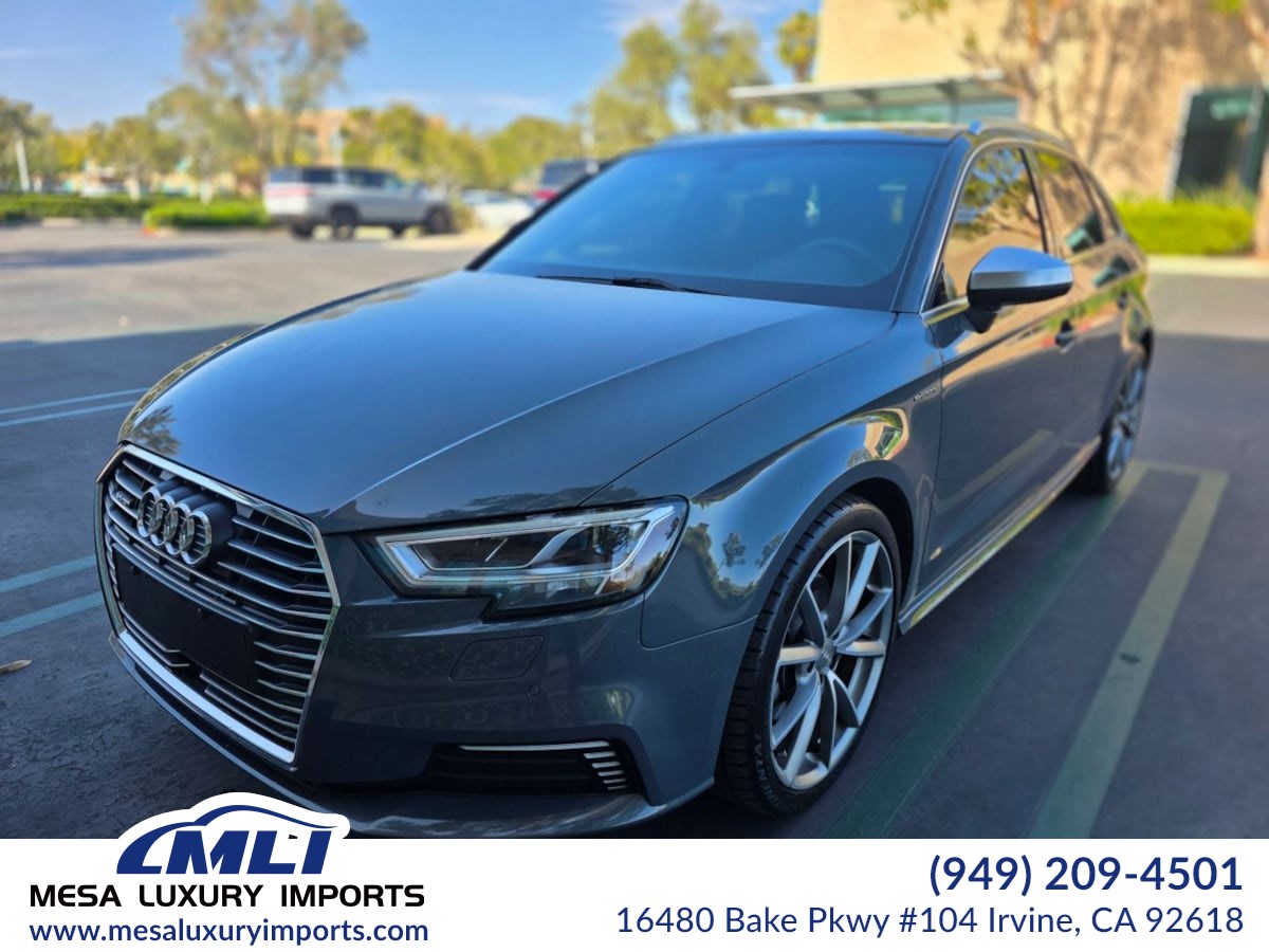 2017 Audi A3 Sportback e-tron